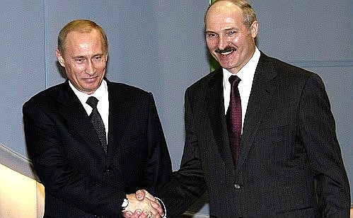 На пресс-конференции по итогам встречи с Президентом Белоруссии Александром Лукашенко.