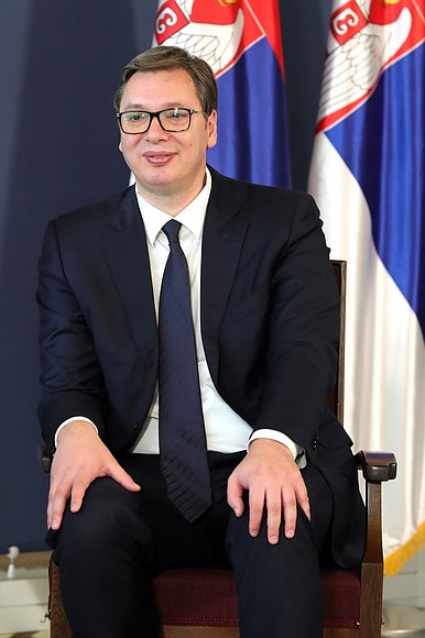 Президент Республики Сербии Александр Вучич.