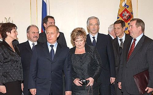 President Vladimir Putin met with key figures in the State Duma.