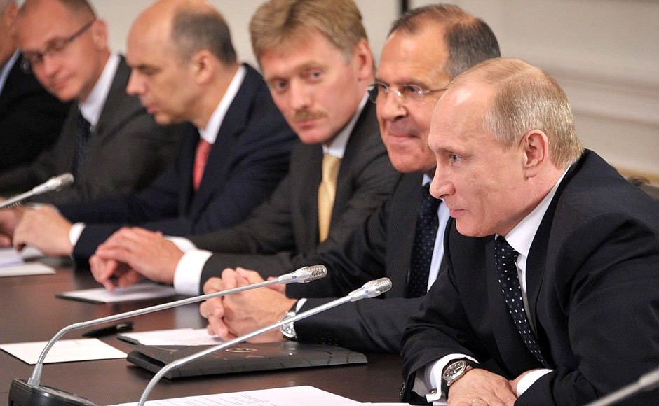 Российско-белорусские переговоры в расширенном составе.