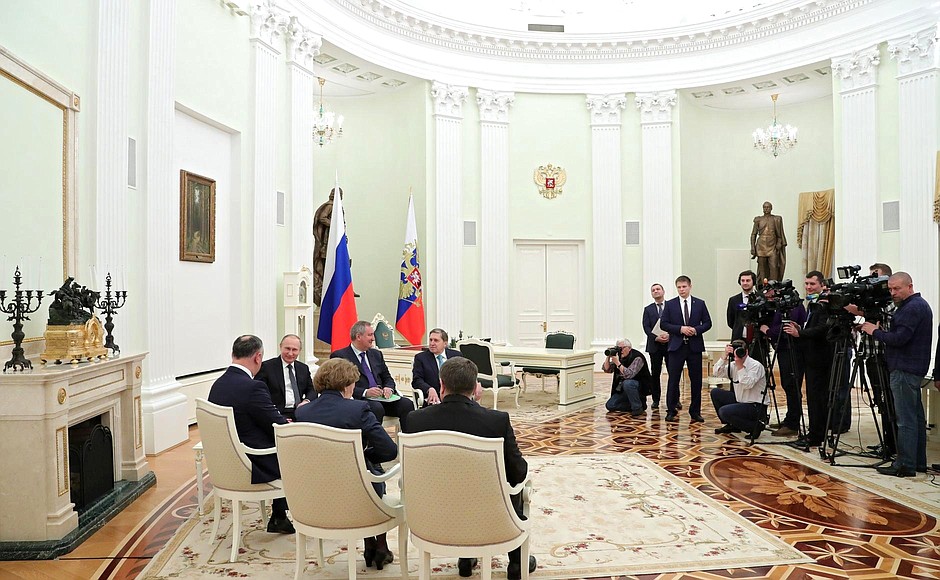 Встреча с Президентом Молдовы Игорем Додоном