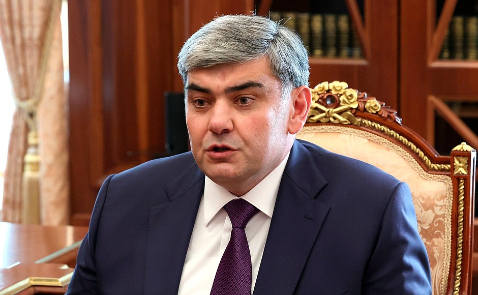 Head of Kabardino-Balkarian Republic Kazbek Kokov.