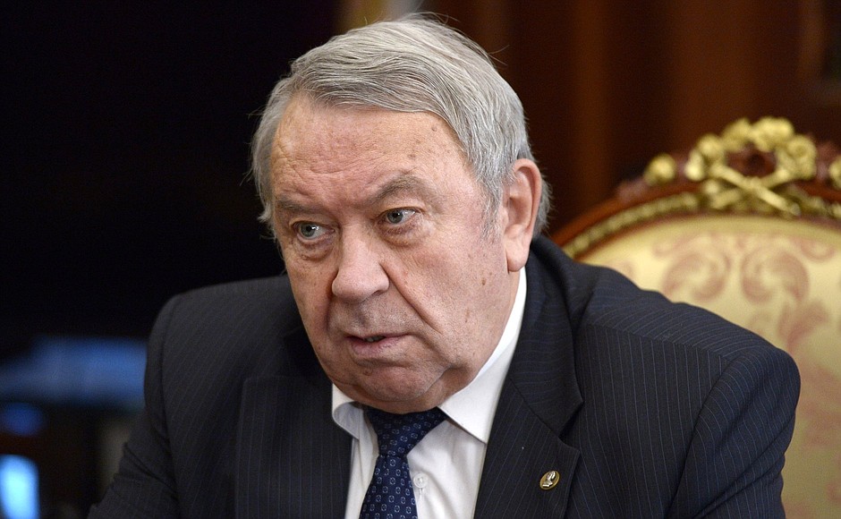 President of the Russian Academy of Sciences Vladimir Fortov.