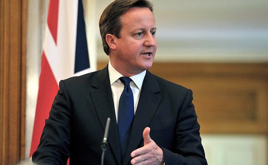 British Prime Minister David Cameron.