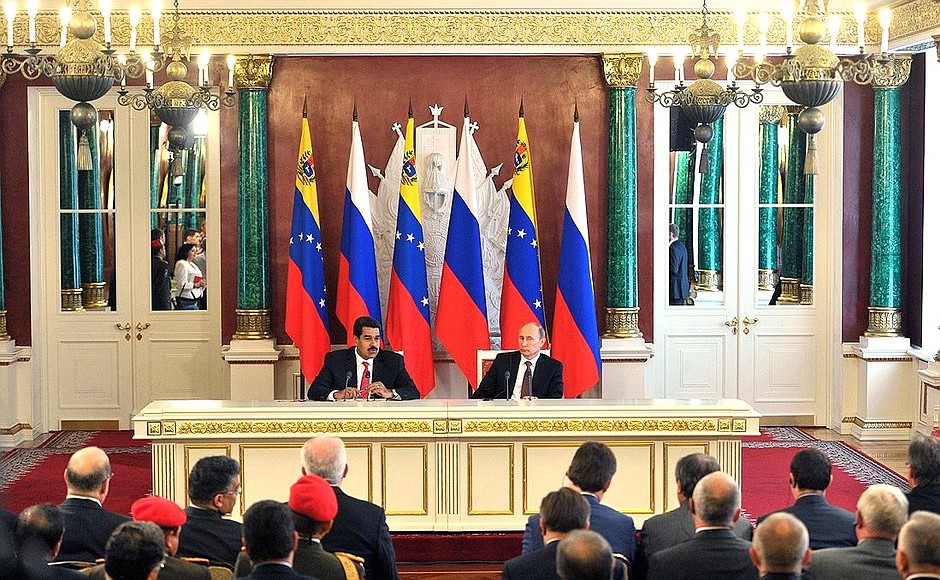 Press statement following Russian-Venezuelan talks.