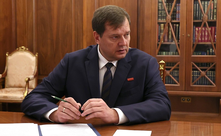 Acting Governor of Zaporozhye Region Yevgeny Balitsky.