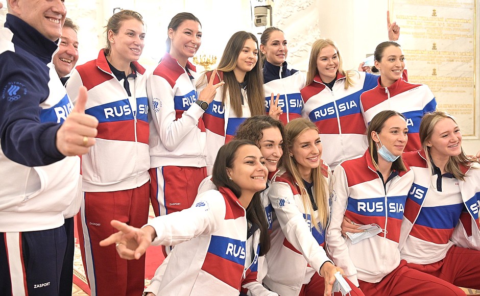 Russian Olympic team.