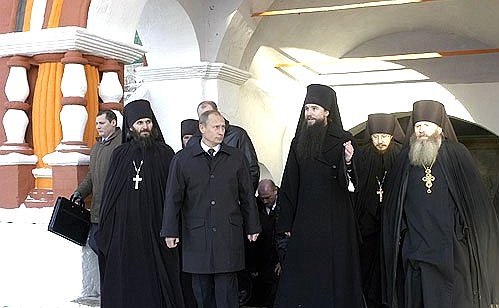 Посещение Саввино-Сторожевского ставропигиального мужского монастыря.