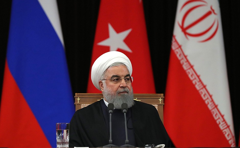 President of Iran Hassan Rouhani.