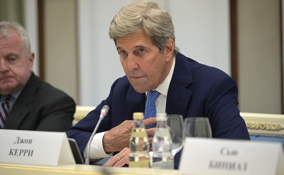 US Special Presidential Envoy for Climate John Kerry.