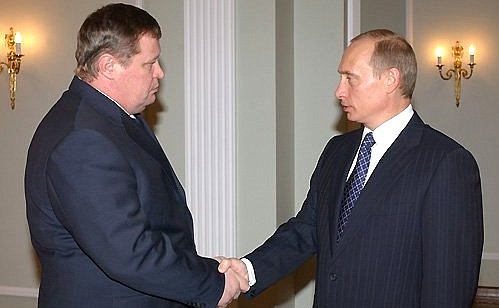 Встреча с Генеральным прокурором Владимиром Устиновым.