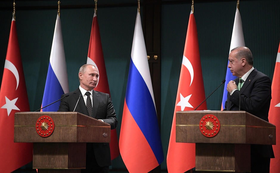 Заявления для прессы по итогам российско-турецких переговоров.