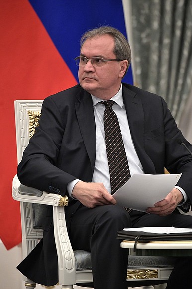 Secretary of the Civic Chamber of the 6th convocation Valery Fadeyev.