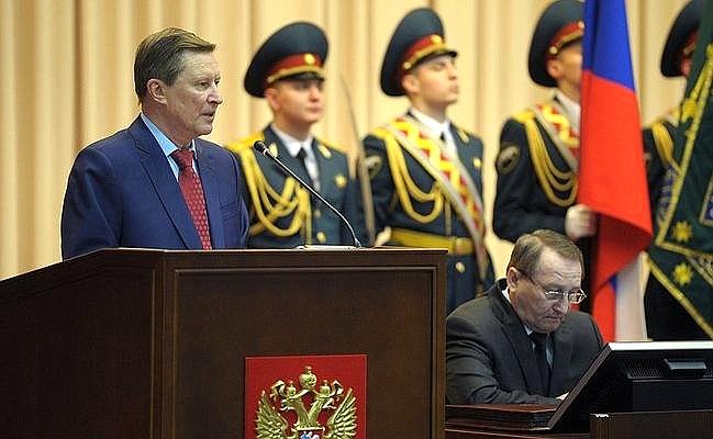 Руководитель Администрации Президента Сергей Иванов принял участие в работе расширенной коллегии Следственного комитета России.