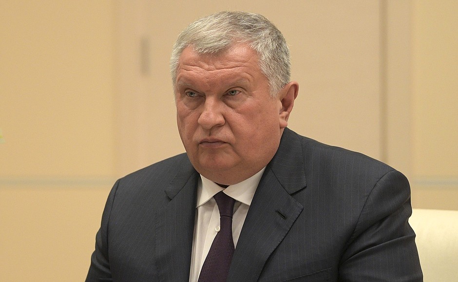 Rosneft CEO Igor Sechin.
