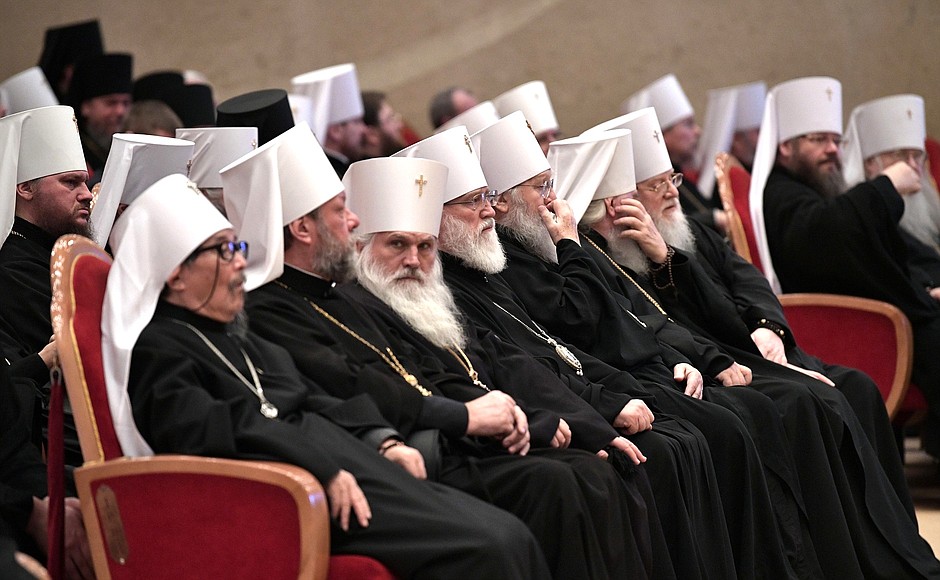 Meeting of Russian Orthodox Church Bishops' Council.