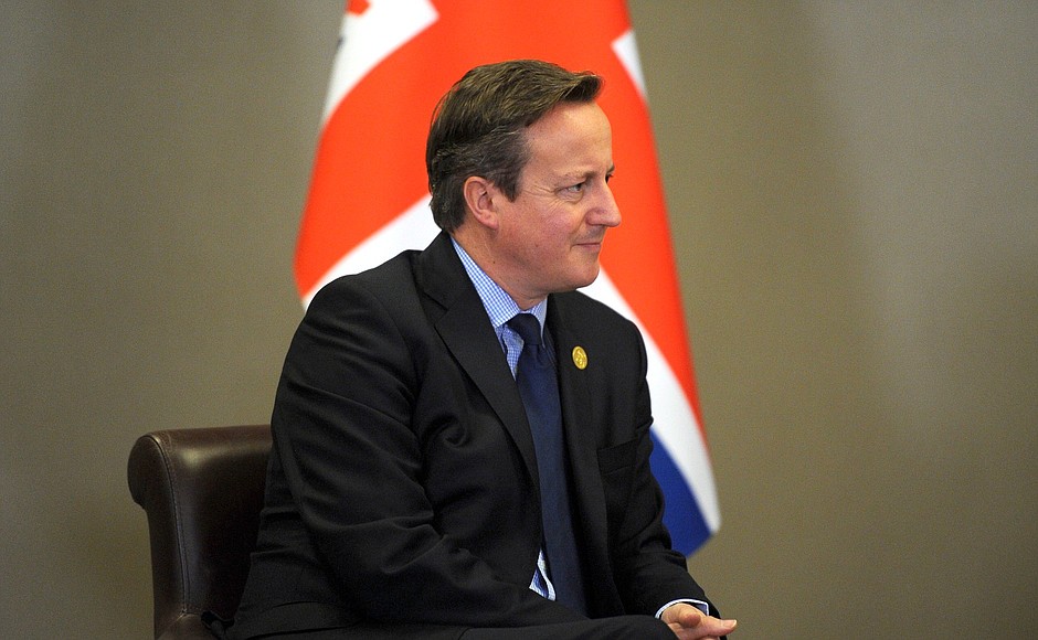 Премьер-министр Великобритании Дэвид Кэмерон.