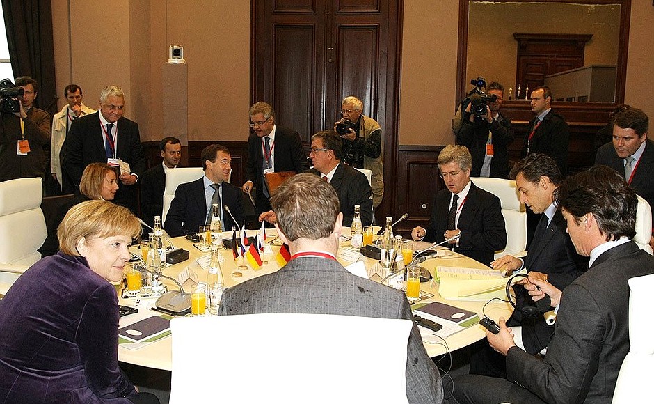 Russian-French-German summit.