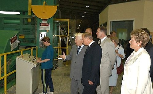 Visiting the Kondopozhsky pulp and paper mill