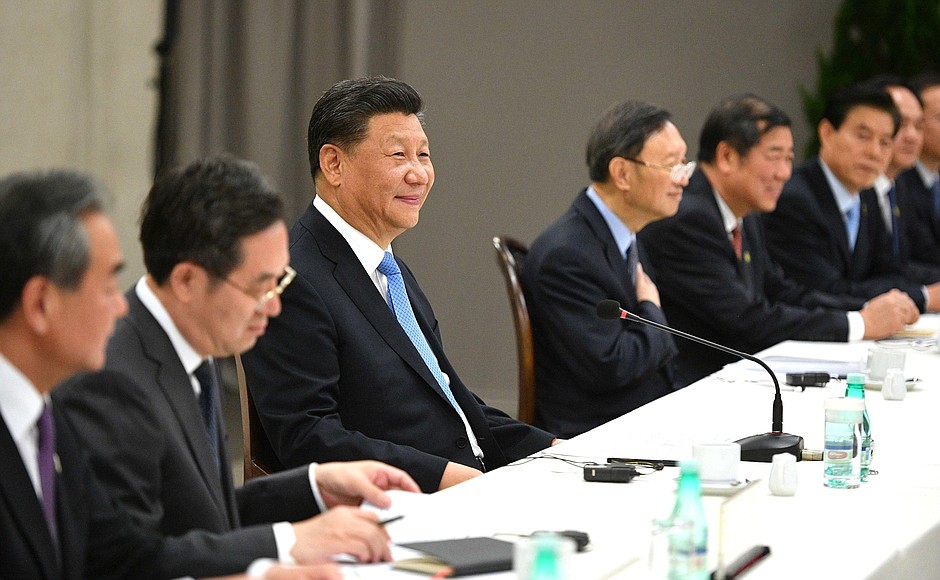 Председатель Китайской Народной Республики Си Цзиньпин.