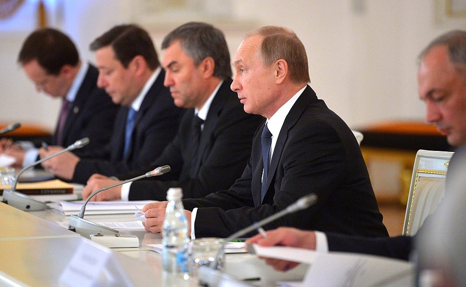 Совместное заседание Совета по межнациональным отношениям и Совета по русскому языку.