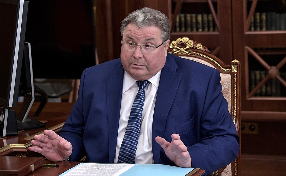 Acting Head of the Republic of Mordovia Vladimir Volkov.