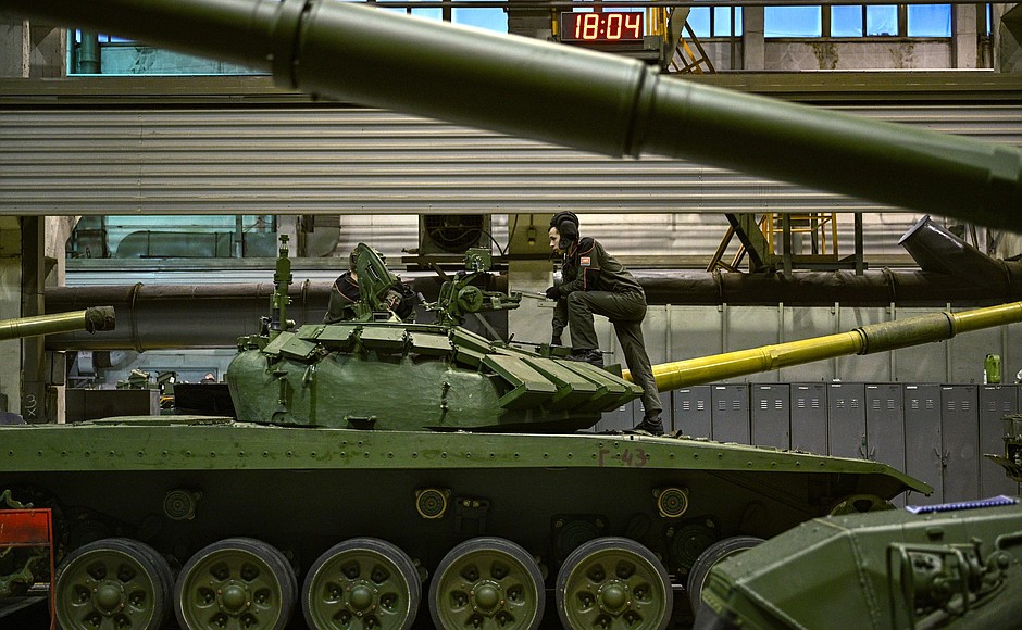 Russia doesn't produce tanks, UralVagonZavod with half production
