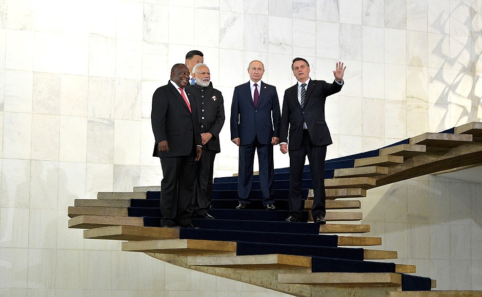 BRICS summit participants.