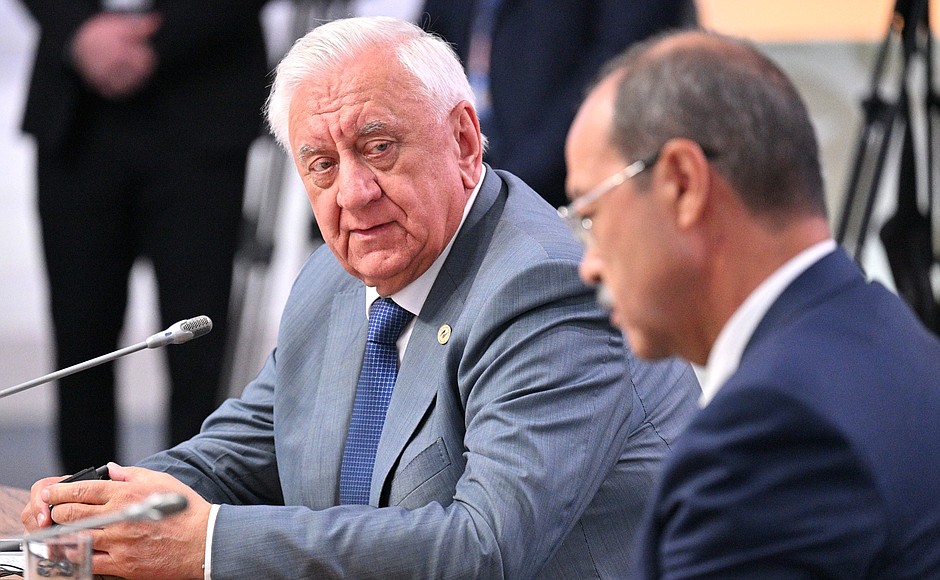 Chairman of the Board of the Eurasian Economic Commission Mikhail Myasnikovich.
