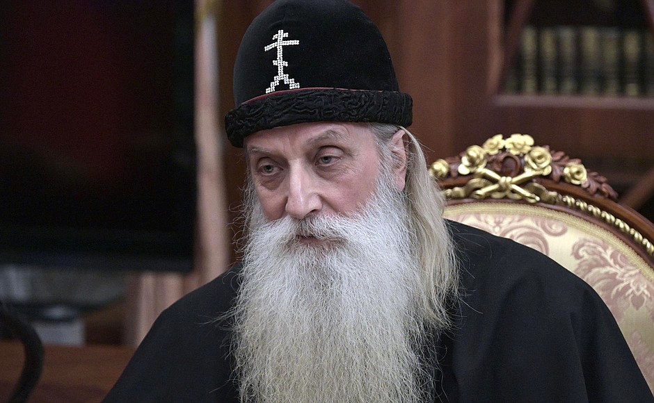 Metropolitan Kornily of Moscow and All Russia of Old-Rite Russian Orthodox Church.