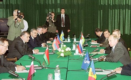 Заседание Совета глав правительств стран СНГ.