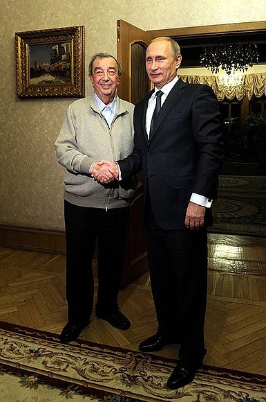 Meeting with Yevgeny Primakov.
