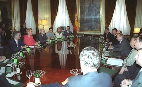 Встреча с руководством Конгресса депутатов (нижней палаты парламента) Испании.