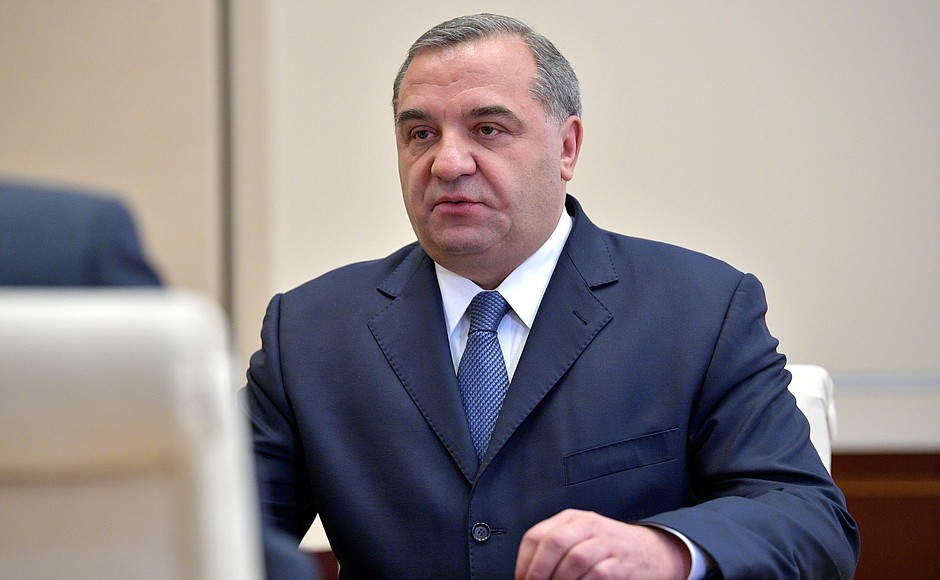 Minister of Civil Defence, Emergencies and Disaster Relief Vladimir Puchkov.