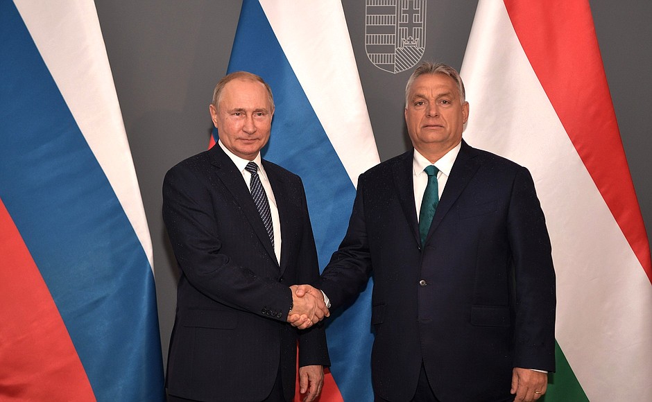 With Prime Minister of Hungary Viktor Orban.