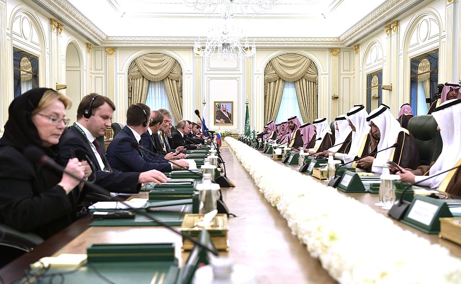 Russian-Saudi talks.