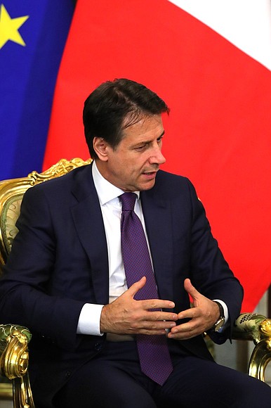 Prime Minister of Italy Giuseppe Conte.