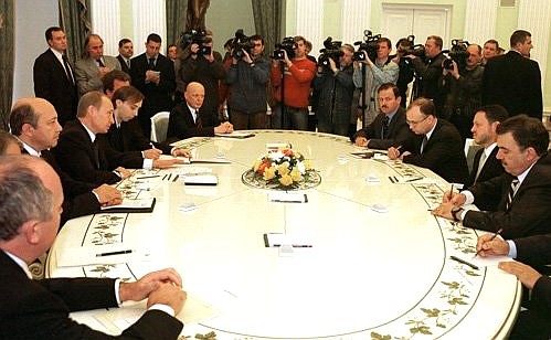 Российско-иорданские переговоры на высшем уровне.