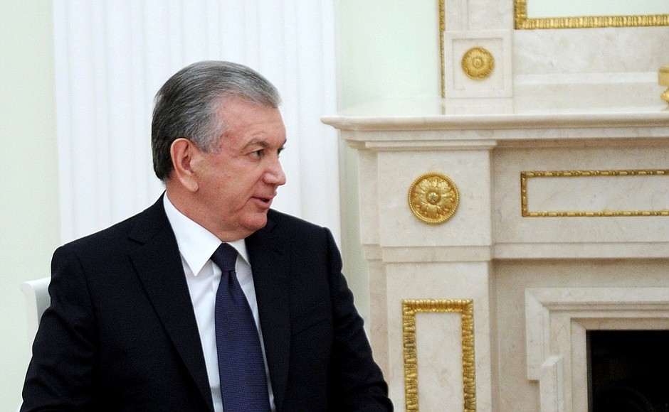 President of the Republic of Uzbekistan Shavkat Mirziyoyev.