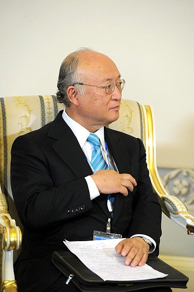 IAEA Director General Yukiya Amano.