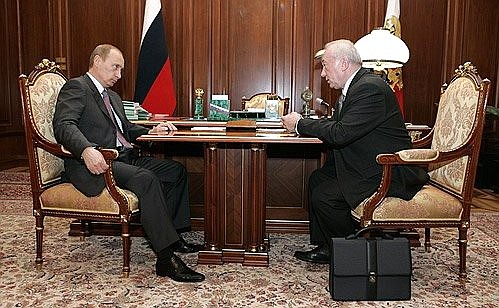 Рабочая встреча с губернатором Мурманской области Юрием Евдокимовым.