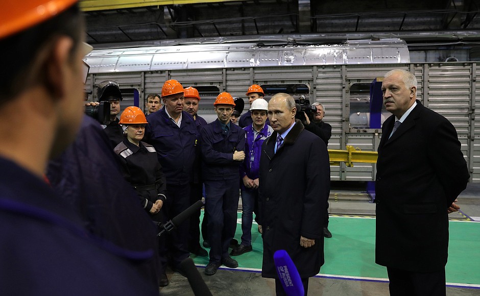 During a conversation with employees of the Tver Carriage Works.