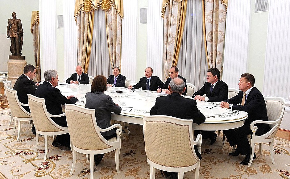 Встреча с Президентом Сербии Томиславом Николичем.