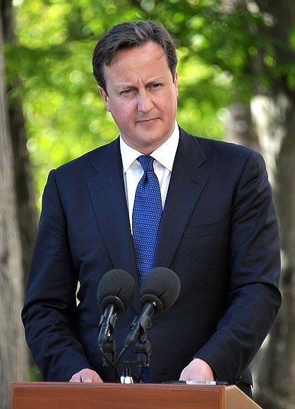UK Prime Minister David Cameron.