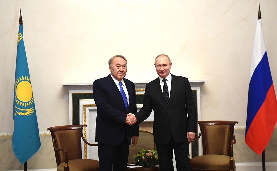 Meeting with the First President of the Republic of Kazakhstan – Leader of the Nation Nursultan Nazarbayev.