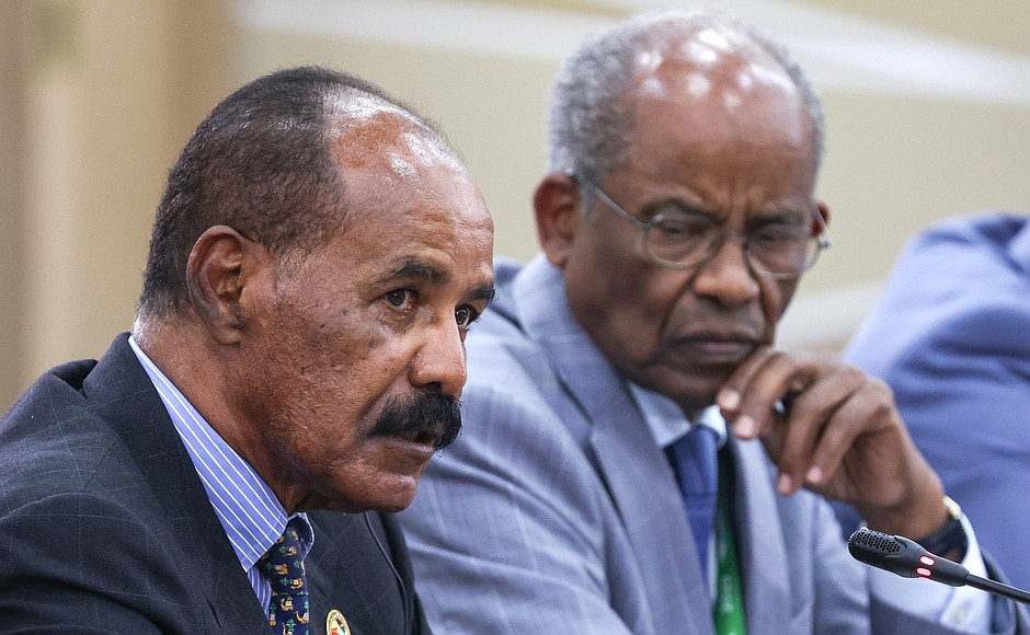 President of Eritrea Isaias Afwerki.