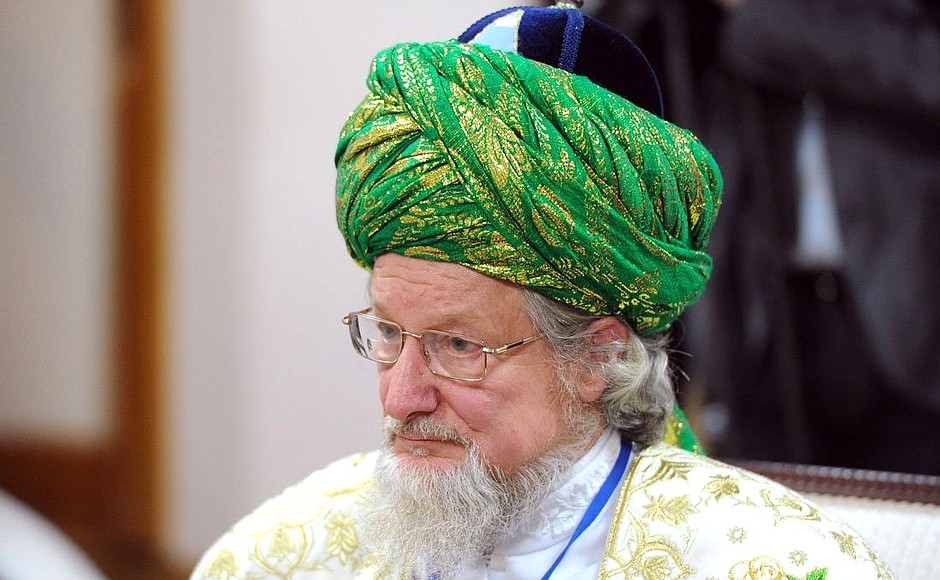 Председатель Центрального духовного управления мусульман России Талгат Таджуддин.