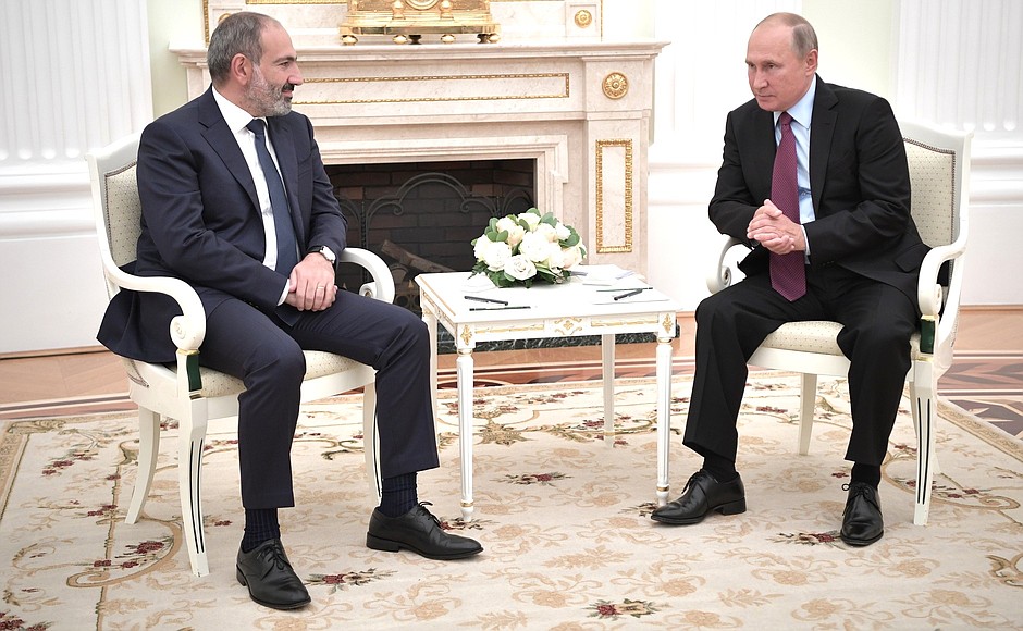 Meeting with Prime Minister of Armenia Nikol Pashinyan.