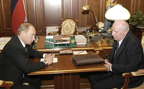 Рабочая встреча с губернатором Орловской области Егором Строевым.