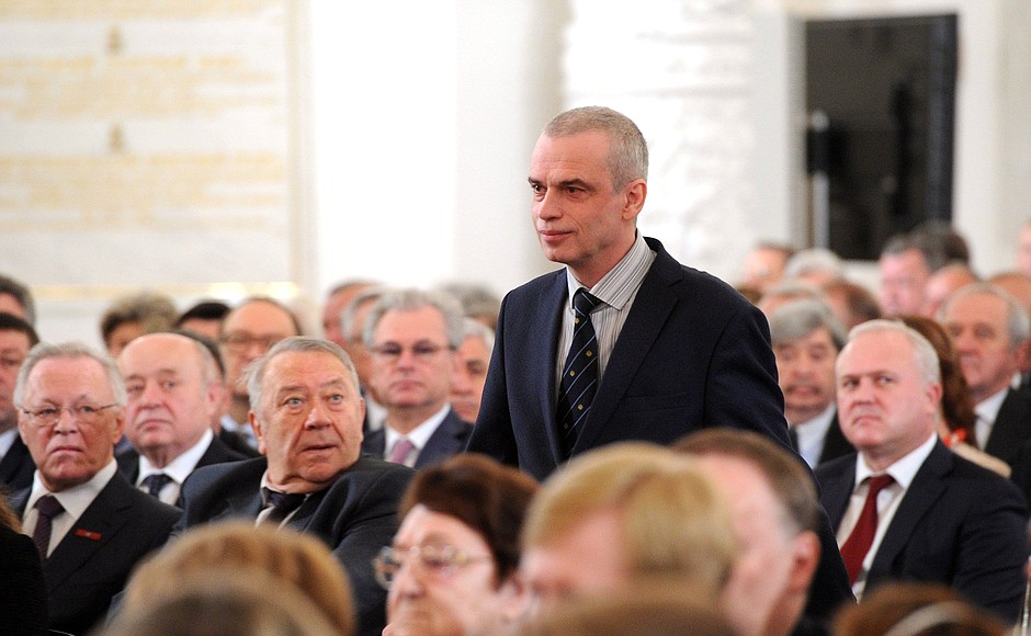 Лауреат Государственной премии в области науки и технологий Сергей Лукьянов.